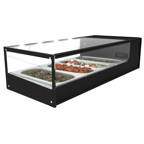 Neumärker Kühlvitrine Logic 4 | 4x 1/3 GN x 40 mm 