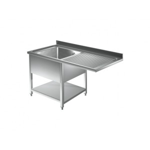 Spüle 1 Becken links 1400x600x850mm