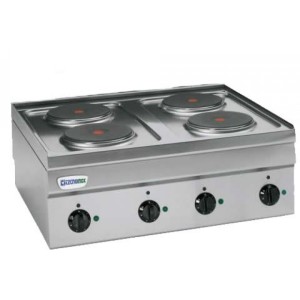 TECNOINOX Elektroherd PC105E/6/0-Tischgerät 1050x600x300mm