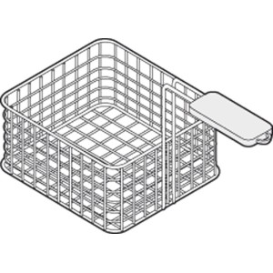 TECNOINOX Friteuse Körbe- 120575- 210x265x105mm