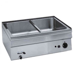 TECNOINOX Gas-Tisch BainmarieGN 2/1 BM70G/G0 700x600x300mm