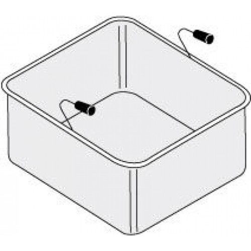 Korb 1 x GN 2/3 für Nudelkocher 290x290x200mm