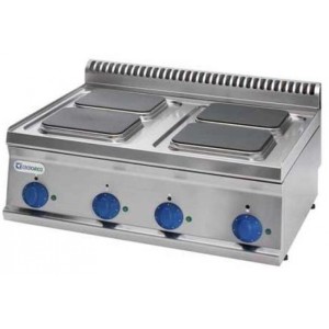 TECNOINOX Elektroherd PCS105E7-Tischgerät mit 6 eckigen Platten TECNOINOX Elektroherd PCS105E7-Tischgerät mit 6 eckigen Platten