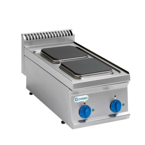 TECNOINOX Elektroherd PCS35E7-Tischgerät mit 2 eckigen Platten TECNOINOX Elektroherd PCS35E7-Tischgerät mit 2 eckigen Platten