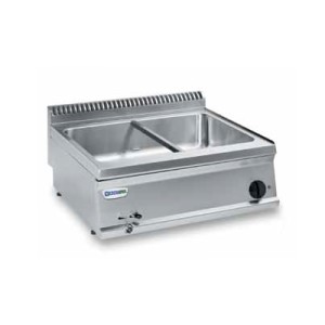 TECNOINOX Gas-Tisch Bainmarie GN2/1 BM70EG/ 700x700x280mm TECNOINOX Gas-Tisch Bainmarie GN2/1 BM70EG/ 700x700x280mm