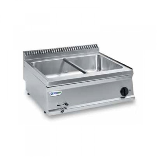 TECNOINOX Elektro-Tisch Bainmarie GN2/1 BM70E7/ 700x700x280mm