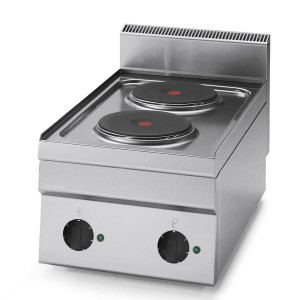 TECNOINOX Elektroherd PC35E/2-Tischgerät 350x650x280mm