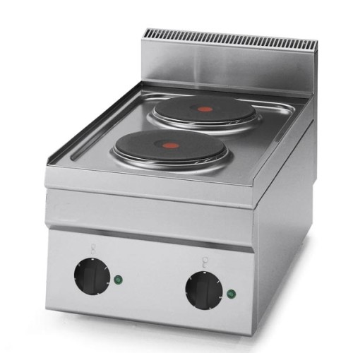 TECNOINOX Elektroherd PC35E/0-Tischgerät 350x650x280mm