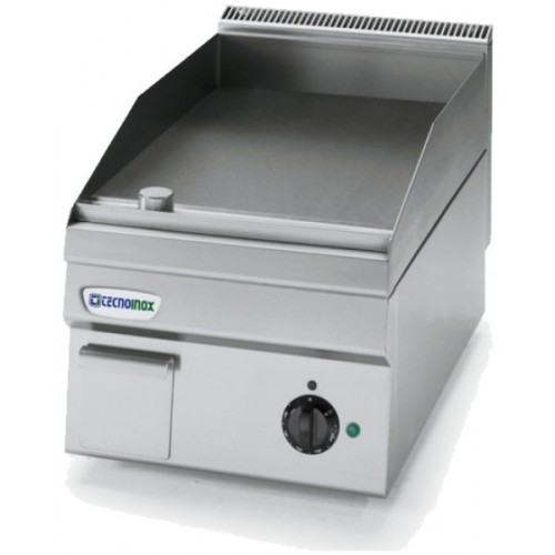 TECNOINOX Elektro-Tischgrillplatte FTL35E/0- glatt 350x650x280mm