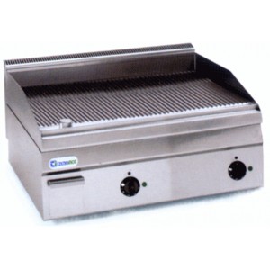 TECNOINOX Elektro-Tischgrillplatte FTRR70E/0- gerillt