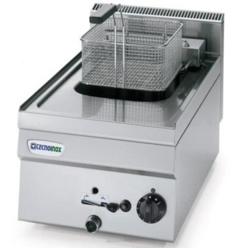 TECNOINOX Gas-Tisch Friteüse FR35G/0- 1x 8 Liter 350x650x280mm TECNOINOX Gas-Tisch Friteüse FR35G/0- 1x 8 Liter 350x650x280mm