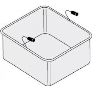 Korb 1 x GN 2/3 für Nudelkocher 290x290x200mm