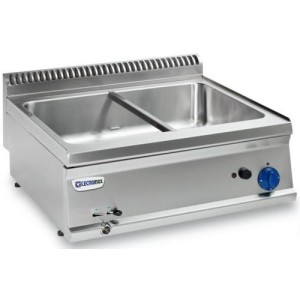 TECNOINOX Gas-Tisch BainmarieGN 2/1 BM70G/0 700x650x280mm