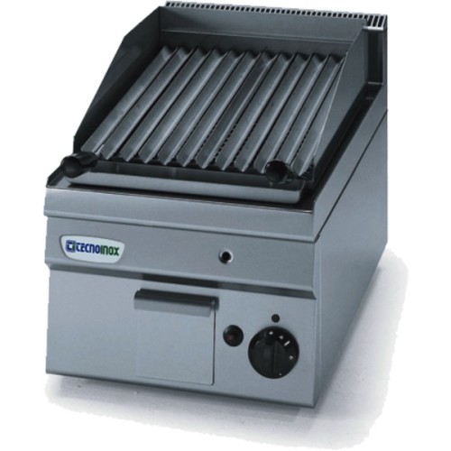 TECNOINOX Gas-Lavasteingrill GR35G/0- 350x650x280mm