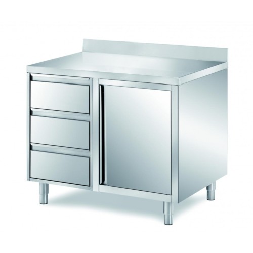 Schubladenblock mit Aufkantung 1000x700x850mm Schubladenblock mit Aufkantung 1000x700x850mm