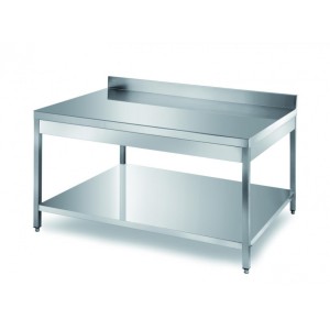 Arbeitstisch mi Aufkantung 1000x700x850mm