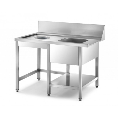 Spülmaschineneintrittstisch 1200x700x850mm Spülmaschineneintrittstisch 1200x700x850mm
