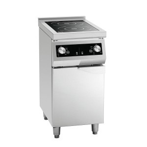 Bartscher 2-Felder Induktionsherd GU - Standgerät Tiefe 700 mm 