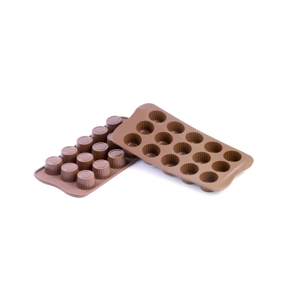 Schneider Silikon Schokoladen-Form Praline 15 x 15 ml 