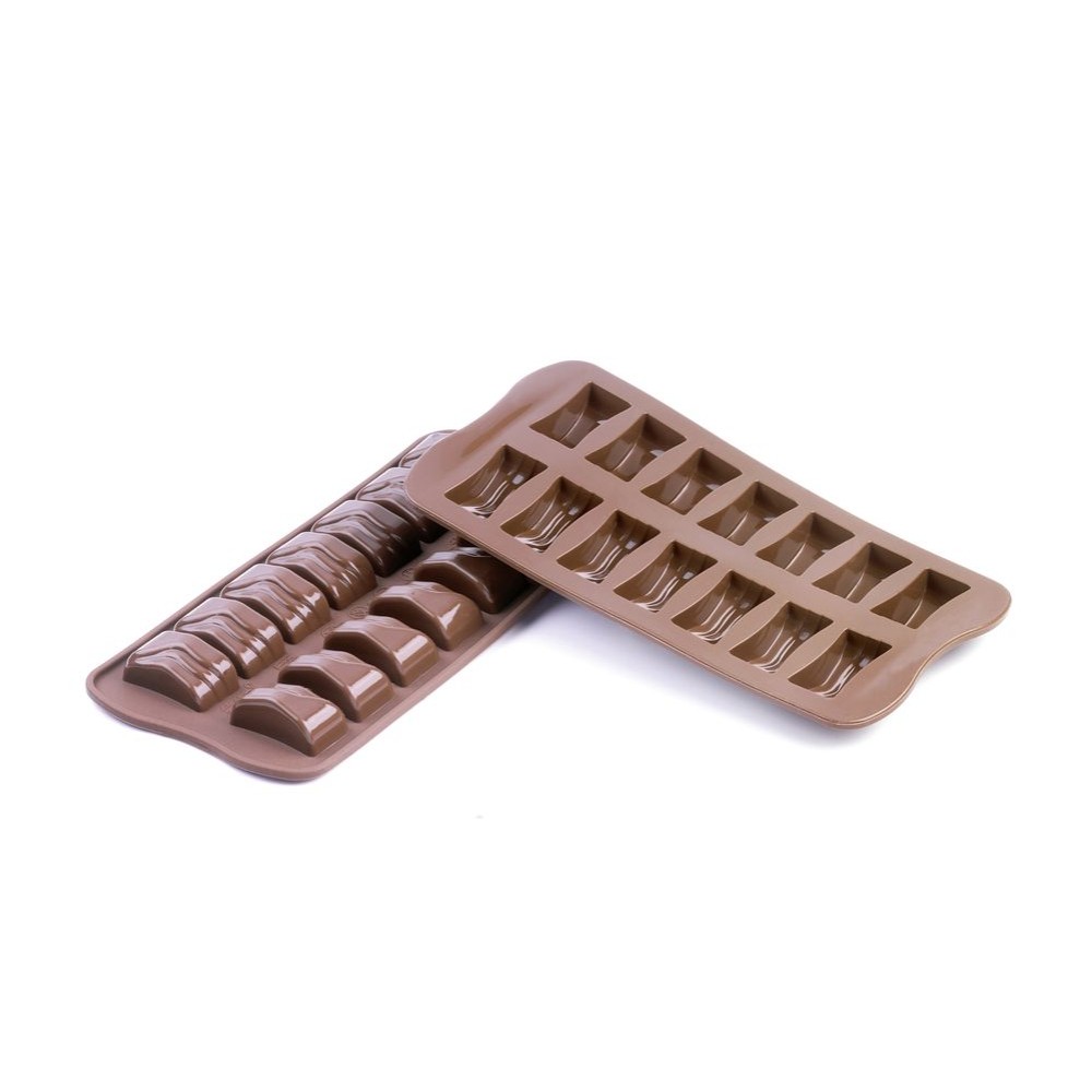 Schneider Silikon Schokoladen-Form Rechteck 14 x 8 ml 