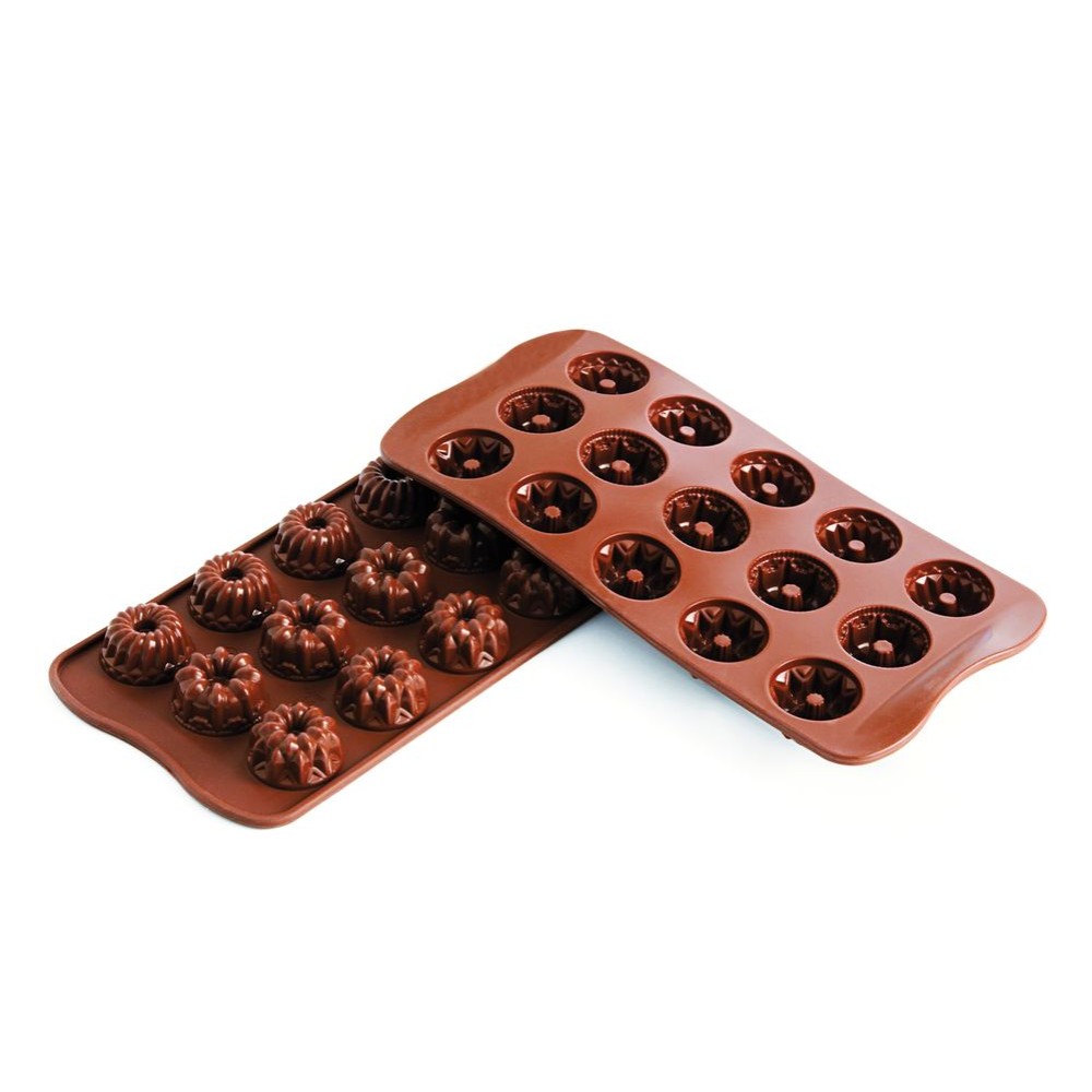 Schneider Silikon Schokoladen-Form Gugelhupf 15 x 6,5 ml 