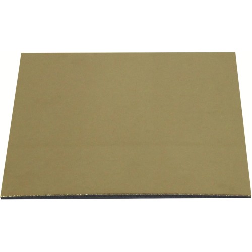 Schneider Tortenuntersetzer Gold Eckig