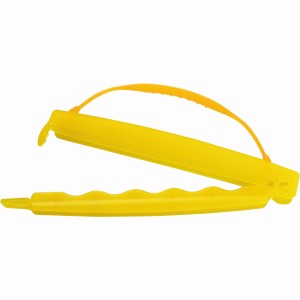 SCHNEIDER Verschluss-Clip, gelb, mit Griff 