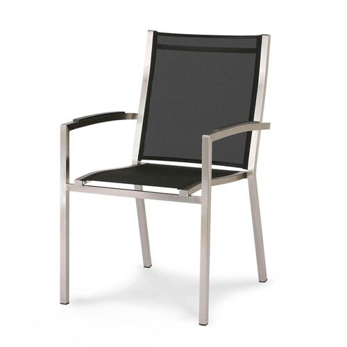 Best Stapelstuhl Marbella  stahl/sw