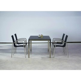 Best Gartentisch Marbella  210 x 76 x 100 cm stahl/sw