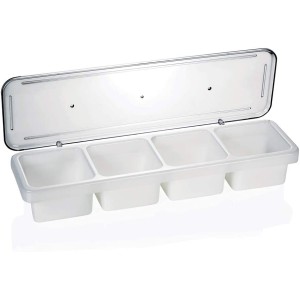 Beilagenbehälter4 Fächer 7,0(H) x 47(B) x 14,0(L)cm 