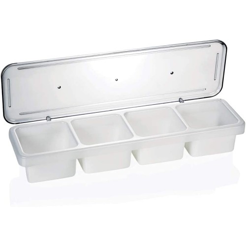 Beilagenbehälter4 Fächer 7,0(H) x 47(B) x 14,0(L)cm 