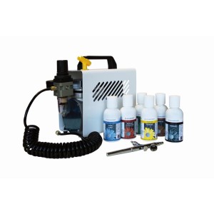 Schneider Lebensmittelfarben Airbrush-Set