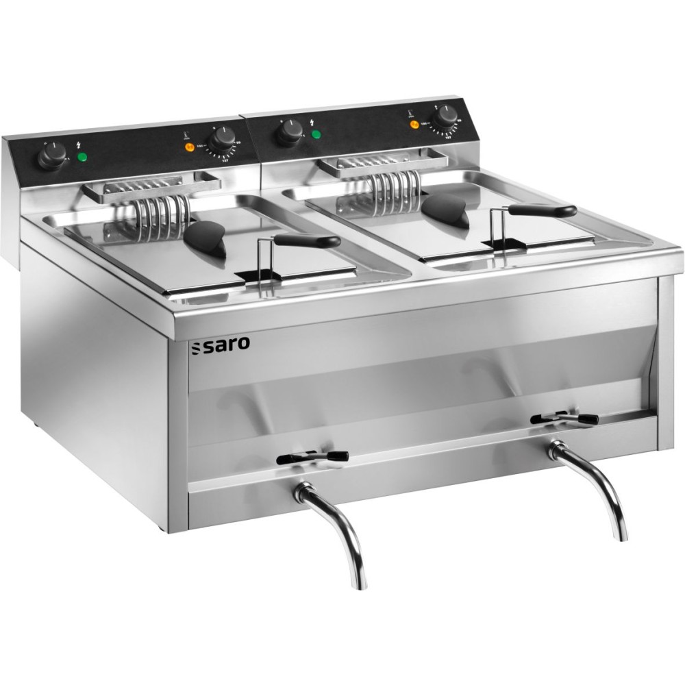 Saro Fritteuse Tischmodell GASTROLINE 9+9V
