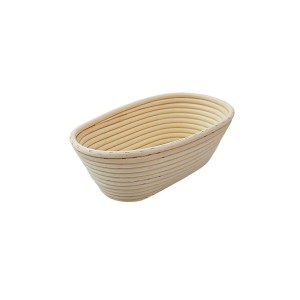 Brotformen-Gärkörbe geflochtener Boden oval 500g Brotformen-Gärkörbe geflochtener Boden oval 500g
