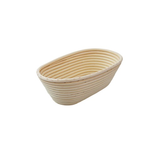 Brotformen-Gärkörbe geflochtener Boden oval  500g