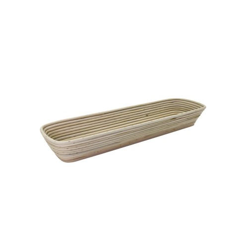 Schneider Rattan Brotform lang mit eckigem Kopf für 5000g Brot