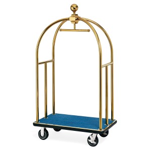 WAS Gepäcktransportwagen -Rahmenfarbe Gold WAS Gepäcktransportwagen -Rahmenfarbe Gold