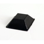 Schneider Silikonfüße quadratisch 20 x 20 x 7 mm für Auslagetabletts