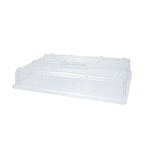 Schneider PET Abdeckhaube rechteckig 620 x 425 x 105 mm, transparent