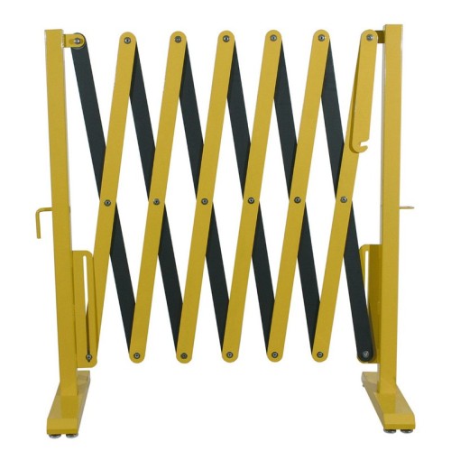  Absperr-Scherensperre 4 m gelb schwarz