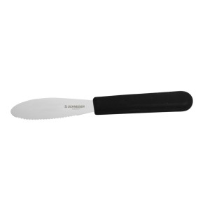 Schneider Edelstahl Streich- und Buttermesser 12 cm mit Wellenschliff Schneider Edelstahl Streich- und Buttermesser 12 cm mit Wellenschliff