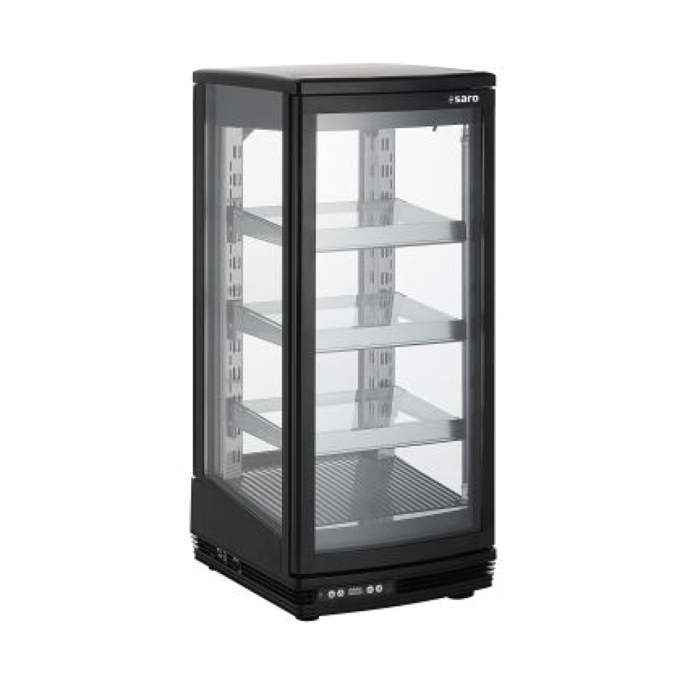 Saro Kühlvitrine SC 95, schwarz