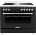 Saro Induktionsherd+Elektrobackofen, TS95IND61N schwarz