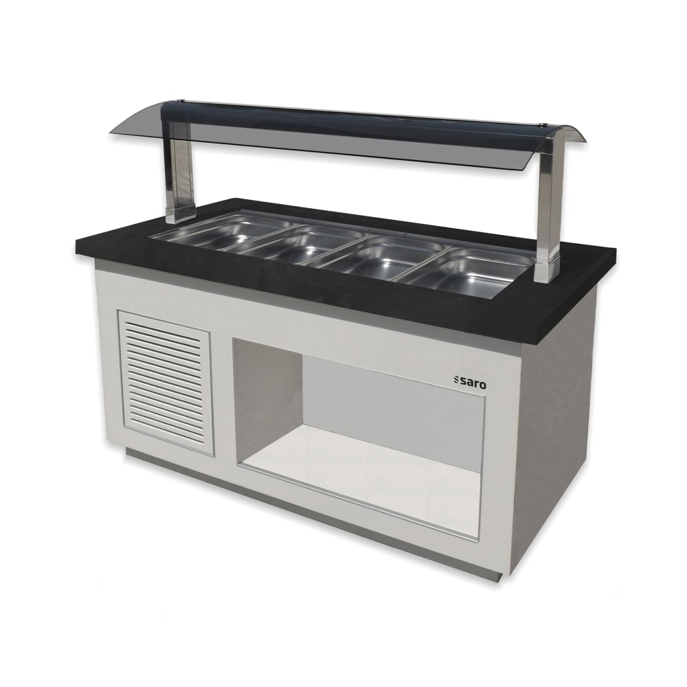 Saro Salatbar für 4x 1/1 GN, PREMIUM LINE SB-K170 weiß 