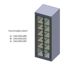 Liebherr  Gemeinschafts-Kühlschrank HZS 37-12 abschließbare Fächer
