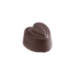 Schneider Schokoladen-Form Herzpraline 31 x 29 x 19 mm 3 x 8 Stück