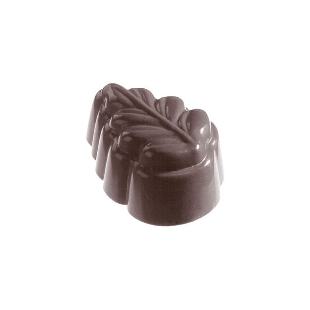 Schneider Schokoladen-Form Eichenblattpraline 37 x 27 x 18 mm 3 x 8 Stück