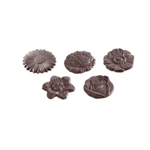 Schneider Schokoladen-Form Blumen Ø 43 x 5 mm 2 x 5 Stück Schneider Schokoladen-Form Blumen Ø 43 x 5 mm 2 x 5 Stück