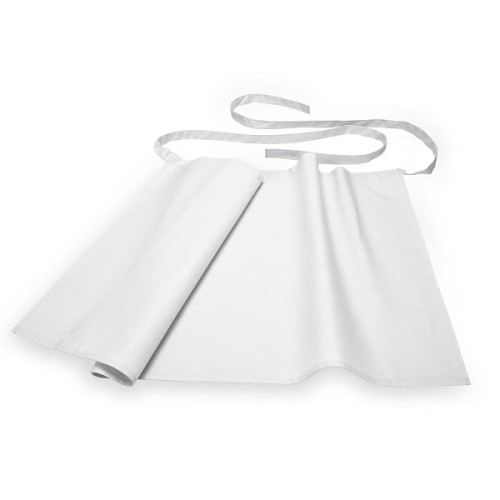 WAS Bistroschürze, 95 x 50 cm, weiß, Baumwolle 12 Stück
