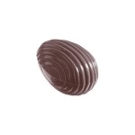 Schneider Schokoladen-Form Osterei mit Rillen 32 x 23 x 11 mm 4 x 8 Stück